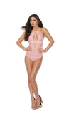 Lace Halter Neck Teddy
