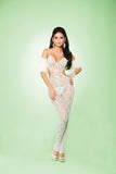 Lace Bodystocking W/ Bows