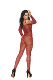 Cold Shoulder Bodystocking
