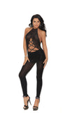Bodystocking With Criss Cross