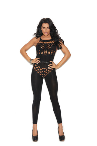 Footless Bodystocking W/cutout