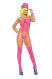 Np Top, G-string & Stockings