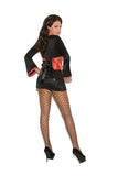 Oriental Goddess - 2 pc. costume includes long sleeve dress with bell sleeves and tapestry sash.
