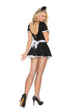 Maid To Please - 3 pc. costume includes mini dress, apron and head piece.
