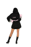 Prizefighter - 4 pc. costume includes top, shorts, hooded robe and gloves.