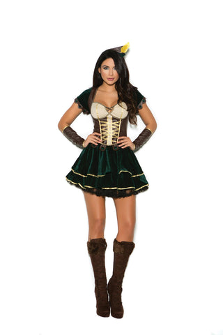 Adorable Archer - 3 pc. costume includes dress, arm guards and head piece.