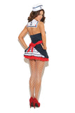 Sailor's Delight - 2 pc. costume includes dress with attached collar and hat.